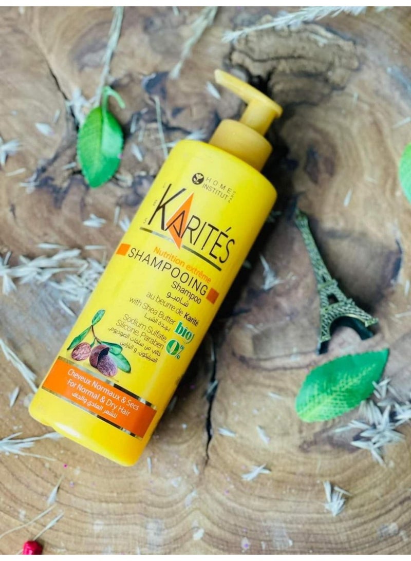 كاريتس شامبو بزبدة الشيا – خالي من سلفات الصوديوم والسيليكون والبارافين – ترطيب وتغذية للشعر | 400 مل - Image 4